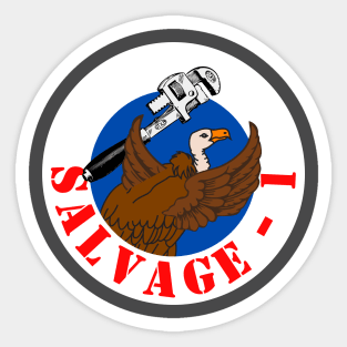 Salvage 1 Small Sticker